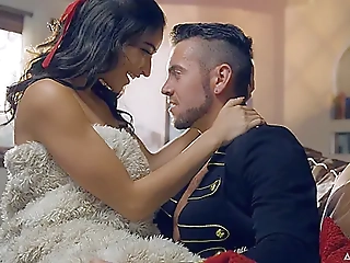 Ladyboy Dolls Share Dick in Steamy Threesome